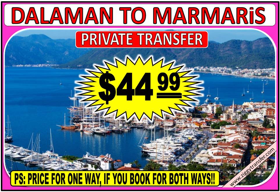 Dalaman to Marmaris 